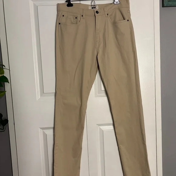 Joseph Abboud 5 pocket comfort stretch twill pants 34x34 - Picture 2 of 5